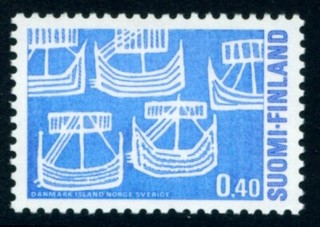 Finland 1969 Nordic Countries Union Ships Design MNH / UNM