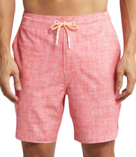 JOHNNIE-O SUN KISSED ARIBA CROSSHATCH 7" SURF SHORTS BOARDSHORTS SWIM TRUNKS L