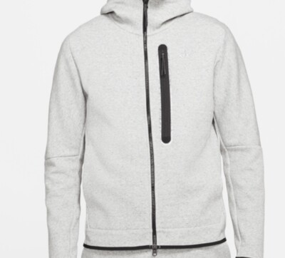 Nike Sportswear Tech Fleece Hoodie DD4688-010 Light Grey Men's Size XXL |  eBay