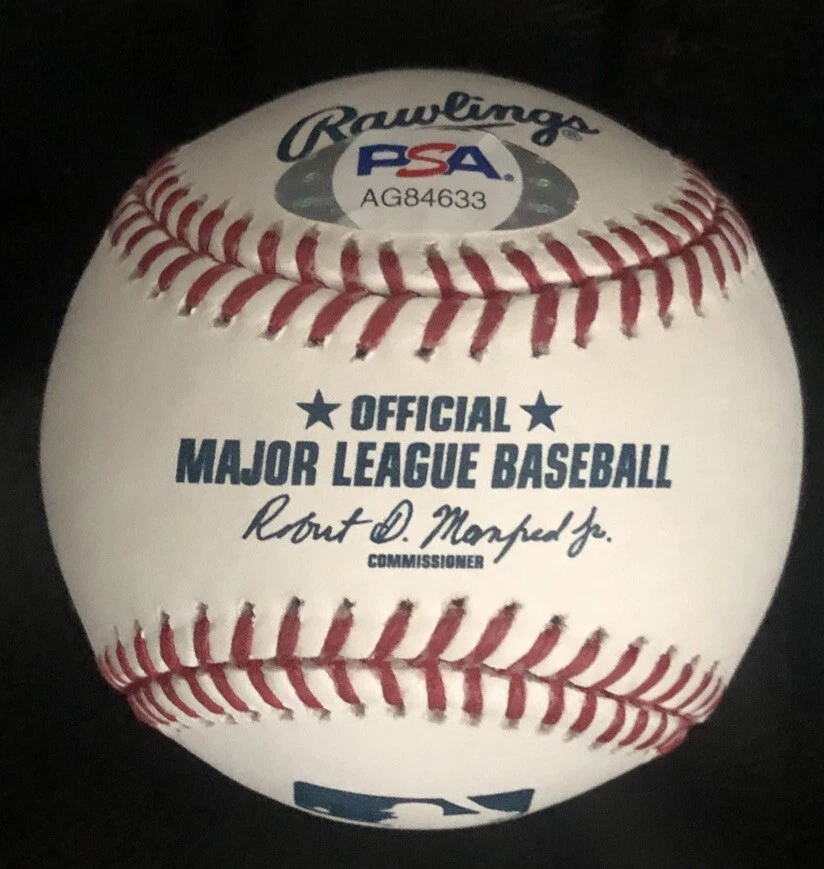 Robinson Cano Autographed OML Baseball PSA #AG84633 New York Yankees - Image 2 of 4