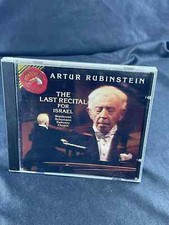 The Last Recital for Israel - Audio CD By Artur Rubinstein - VERY GOOD