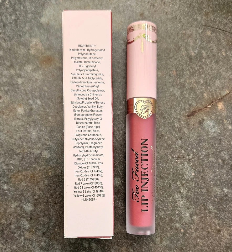 Too Faced BIG LIP ENERGY Lip Injection Power Plumping Cream Liquid Lipstick NIB! - Image 3 of 4