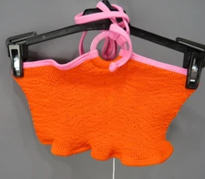 Cleonie O-Ring Bikini Top One Size MSRP $100 # 30D 269 NEW