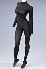 1/6 Female Stretch Jumpsuit Leotard Bodysuit For 12" PH TBL Hot JIAOU HD Figure