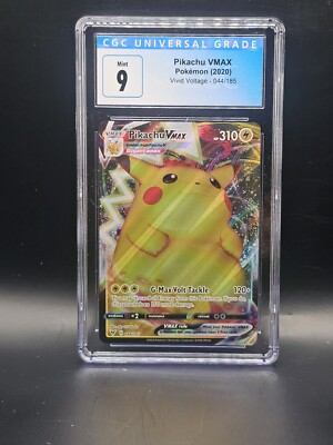 pokemon tcg vivid voltage 044 185 pikachu vmax card Set - VMAX 44/185 & Pikachu V 43/185 - If you do Pokmon Pikachu VMAX 044/185 Swsh04