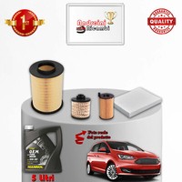 Wartungsset 4 Filter Und ÖL Ford Grand C-Max 1.5 Diesel 88KW 120PS Ab 2015