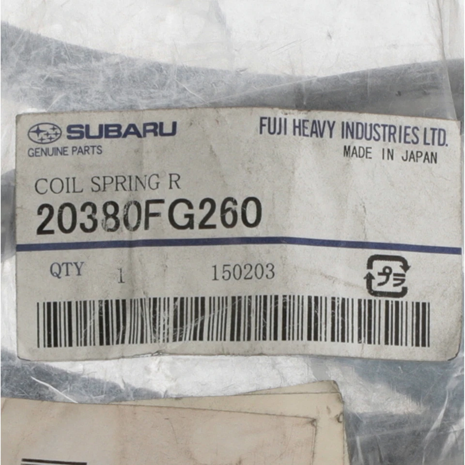 OEM NUEVO 2010-2011 Subaru Impreza 2.5i Outback Sport muelle helicoidal trasero 20380FG260 Foto 4 de 4