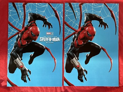 SUPERIOR SPIDER-MAN RETURNS 1 RAF GRASSETTI VIRGIN VARIANT SET LTD 700 SETS COA