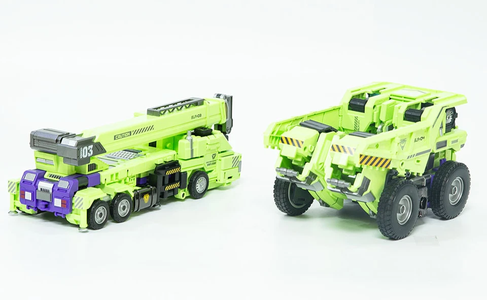 Mecha Invasion Giant Legion GLA-03&04 Hook Long Haul Devastator Set B Figure - Image 4 of 4