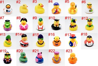 RUBBER DUCK ASTRONAUT ARTIST CONTRACTOR NUCLEAR FRANKENSTEIN GERMAN GEISHA GRAD