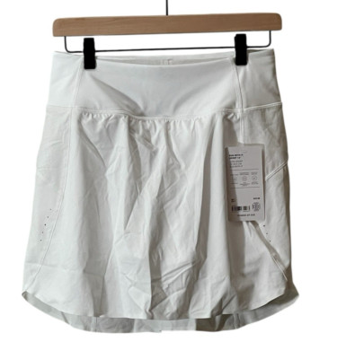 Athleta Run With It Skort 16'' Women's Small Breathable Stretch Pocket Athleisure