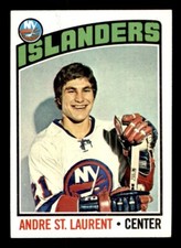 1976 Topps Hockey #29 Andre St. Laurent NM/MT
