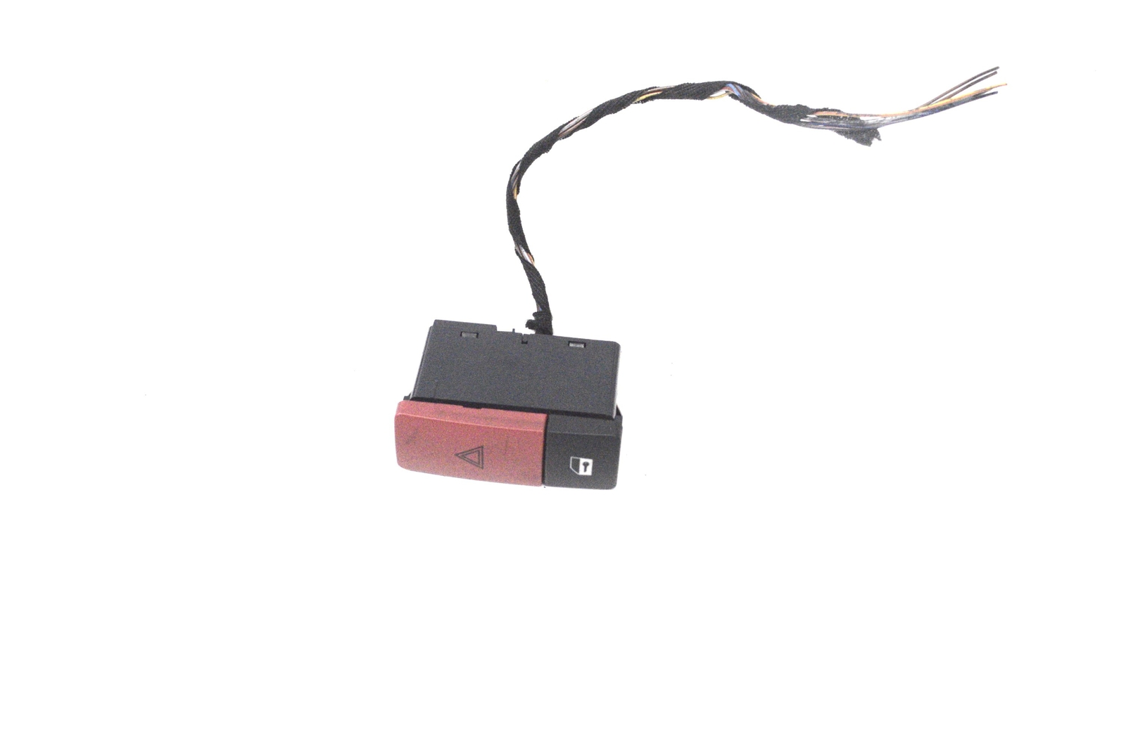 03-06 Land Range Rover L322 Dash Central Lock Hazard Switch Button 