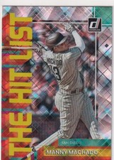 2022 DONRUSS DIAMONDS THE HIT LIST MANNY MACHADO PADRES PARALLELS (JC)-2971