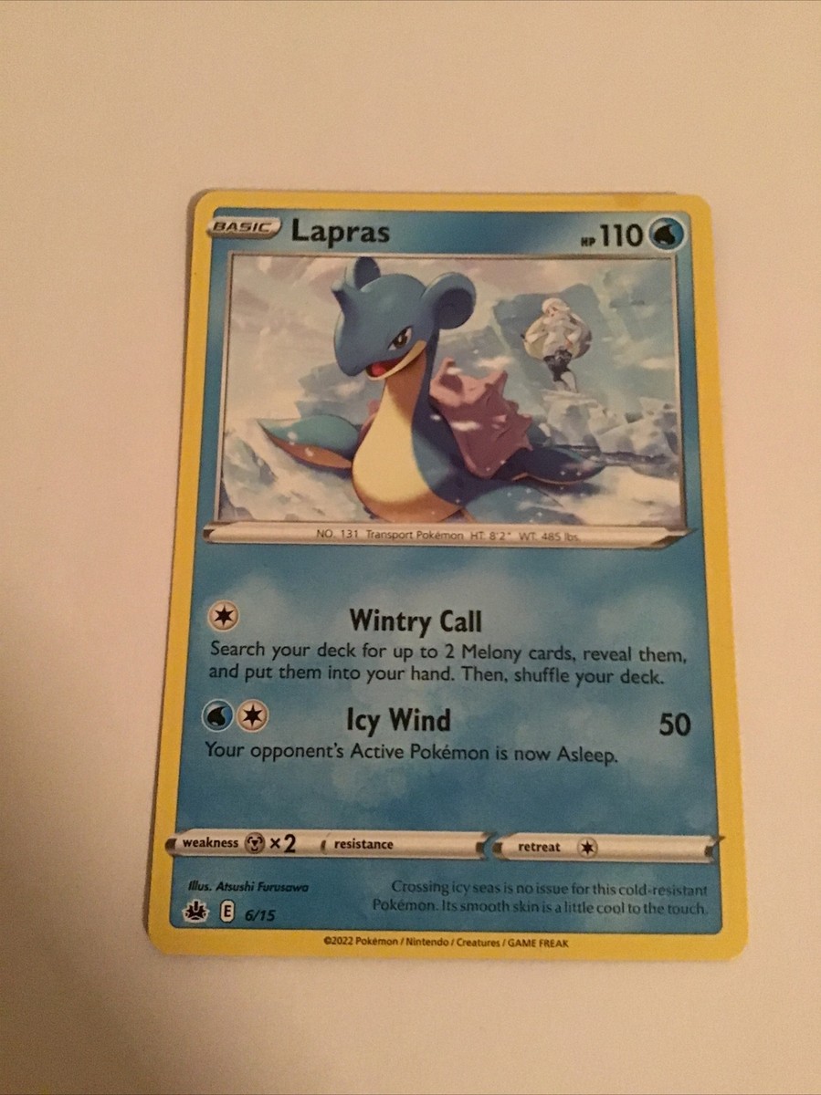 Pokmon Lapras 6/15 McDonald's Collection 2022 NM | eBay