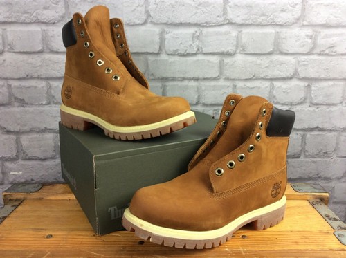 Timberland Da Uomo UK 6.5 EU 40 GIALLO 6 Pollici Premium Stivali Classico  RRP £ 180 K | eBay