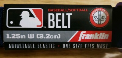 Ceinture Baseball Softball Franklin Sports – Bleu Marine – Taille Unique (22 à 42)