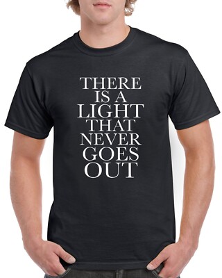THERE IS A LIGHT The Smiths T-Shirt Morrissey Unisex Geschenk T-Shirt Tee S BIS 5XL