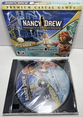 Nancy Drew Message in a Haunted Mansion PC Game Sealed