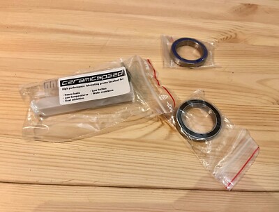 2 x CeramicSpeed BB30 61806 RS Lager - 6806 (passend für BB30) + Performance Grease
