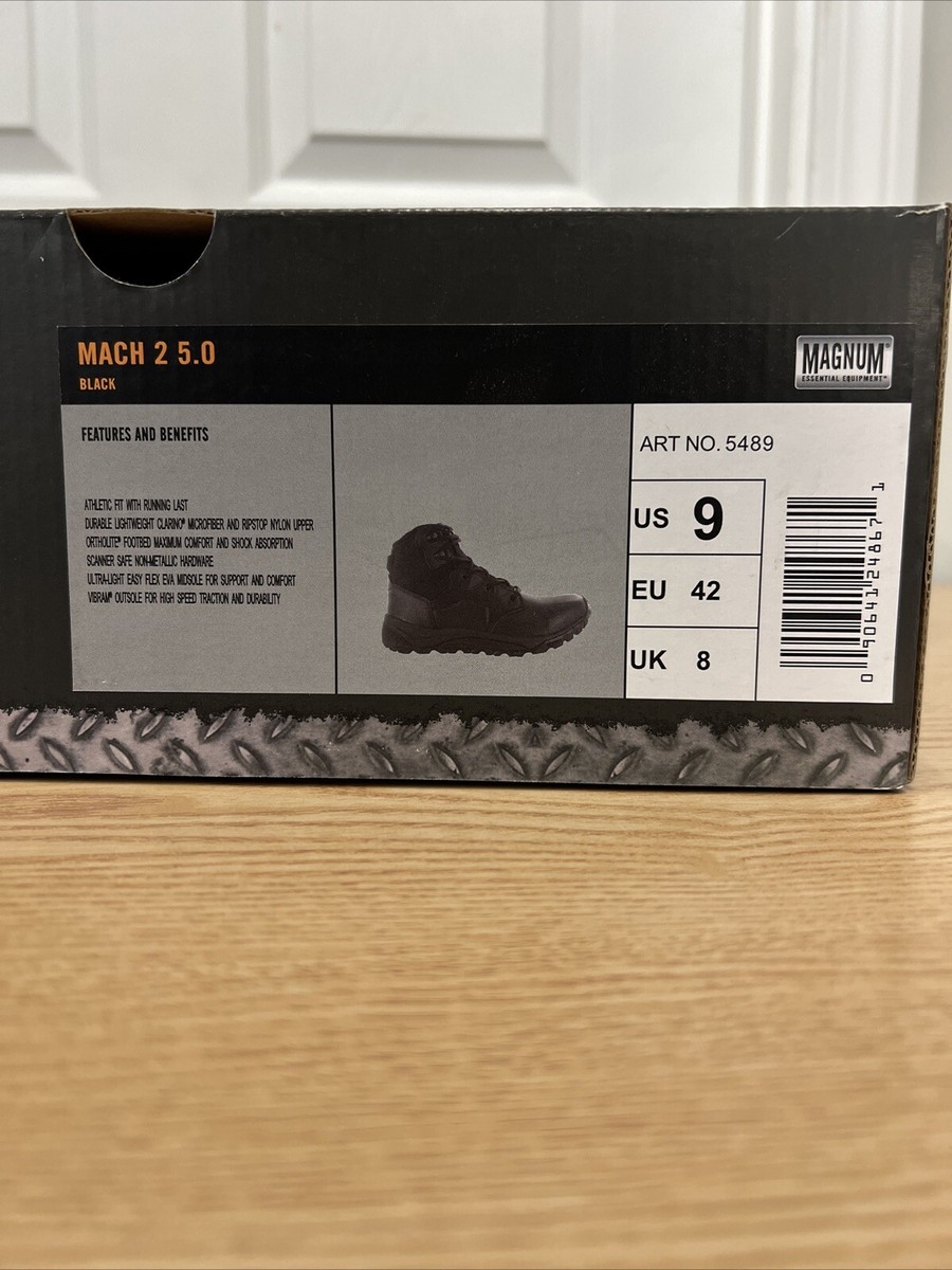 Magnum Men's Mach 2 5.0 Duty Boots Style 5489 Size 9 | eBay