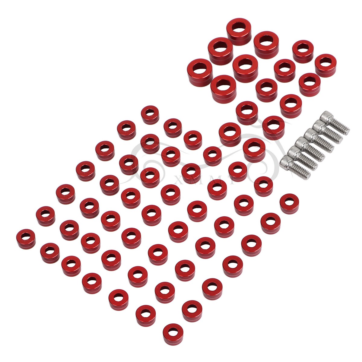 Motorhead Ps1 Engine Bolt Caps Screws Cover Red For Harley Touring Softail Road Street Glide E Viti Anodizzate Moto Motorhead Ps1 Engine Bolt Caps Screws Cover Red For Harley Touring Softail Road Street Glide E Viti Anodizzate Moto