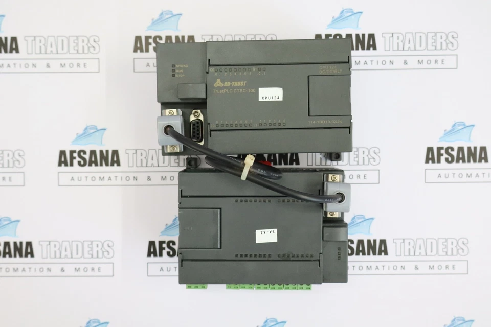 Co-trust cts7114-1bd100x24 ctsc-100 cpu124 dc/dc/rly plc with ya-a4 module - Image 2 of 4