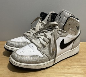 Zapatos Nike Air Jordan Retro 1 Elefante Estampado 838850-106 Talla 6.5Y |  eBay