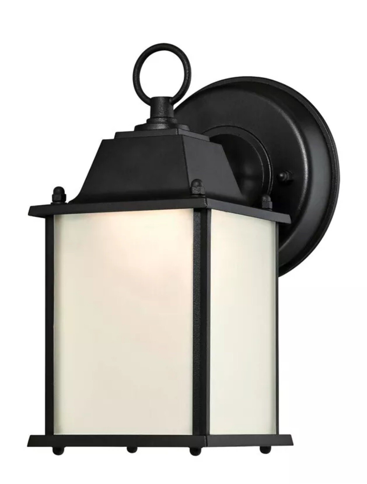 Westinghouse 61075 Textured Black 1-Light LED Wall Fixture 8