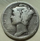 1920 MERCURY SILVER DIME NICE COIN HARD DATE TO FIND