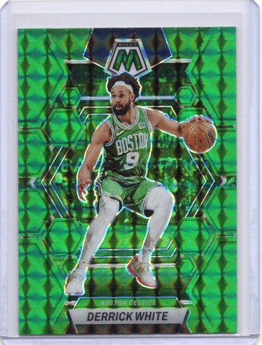 DERRICK WHITE 2022-23 Panini Mosaic #122 Green Mosaic Prizm COLOR MATCH Celtics