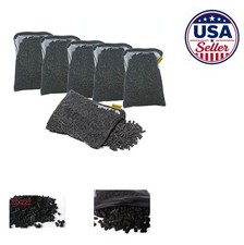 Carbon Filter Media 6 Lbs 6 Mesh Bags Pellets Aquarium Fish Tank Fresh Saltwater
