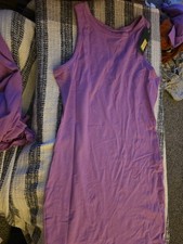 Women’s Wild Fable Sleeveless Bodycon Mini Tank Dress Vibrant Purple Med NEW!
