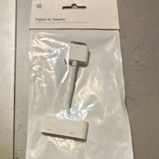 Apple Digital AV Adapter 30-Pin Male to HDMI Female MC953ZM/A A1388 White