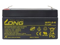 Akku Kompatibel PS1.2-6 6V 1,2Ah Agm Blei Batterie Wiederaufladbar Wartungsfrei