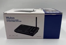Wuloo Wireless 1 Mile Range Home Intercom System 2 Pack WL666 Multi Channel
