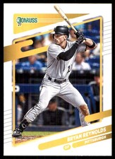 Bryan Reynolds 2021 Donruss #75 Pirates MLB READ FREE SHIPPING AutographDen