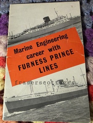 C1960 Marine Engineering Karriere mit Ofen Prince Lines Heft 