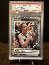 2024 Panini Caitlin Clark Collection- PSA 9 /399 Caitlin Clark #7 Vortex (RC) 