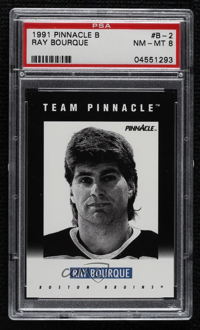 1991-92 Pinnacle Team Pinnacle Ray Bourque #B-2 HOF 1pc9
