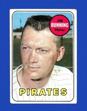 1969 Topps Set-Break #175 Jim Bunning VG-VGEX *GMCARDS*