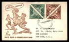 Mayfairstamps New Zealand FDC 1943 Princesses Combo Wellington First Day Cover a