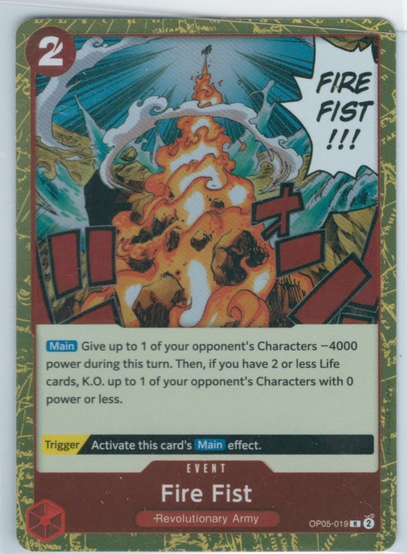 Awakening of the New Era #OP05-019 Fire Fist