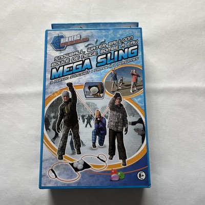 MEGA Airhead Slingshot Snowball & Water Balloon target launcher 3 person