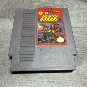 Heavy Barrel NES Game w/ Box (No Manual) Tested Authentic - Nintendo