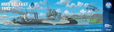 Adventures in Plastic AIP15002 _V 1/350 HMS Belfast (1942) - Royal Navy Cruiser
