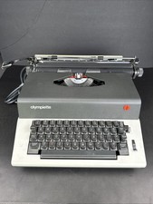 Olympia Olympiette Electric Typewriter with Case & Manual – Vintage – Untested thumbnail