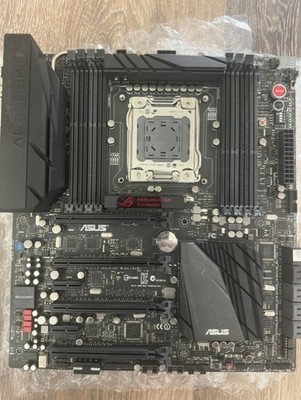 2 ASUS MOTHERBOARDS LGA 2011 Intel FOR PARTS ONLY
