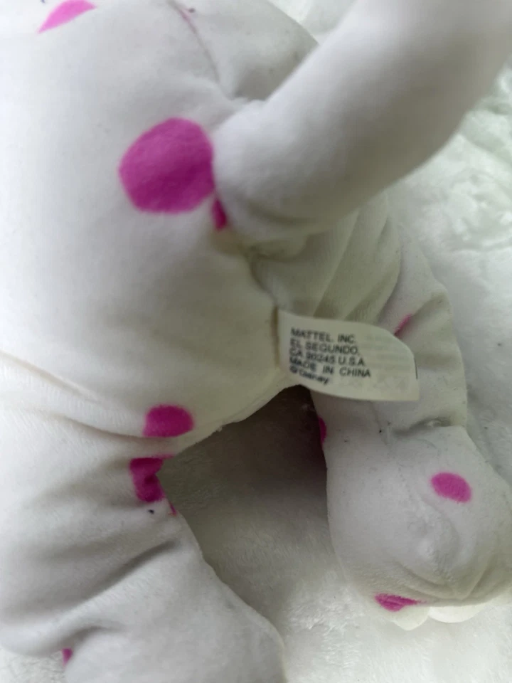 Mattal Disney Vintage 102 Dalmatians Oddball Pink Spots Puppy Plush - Image 4 of 4