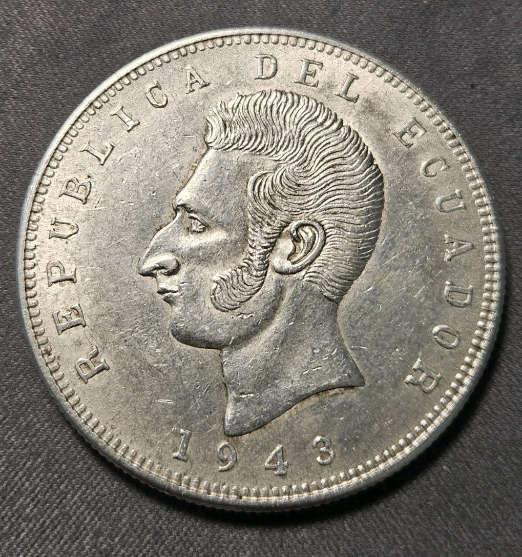1943 Year Ecuadorian Coins for sale | eBay